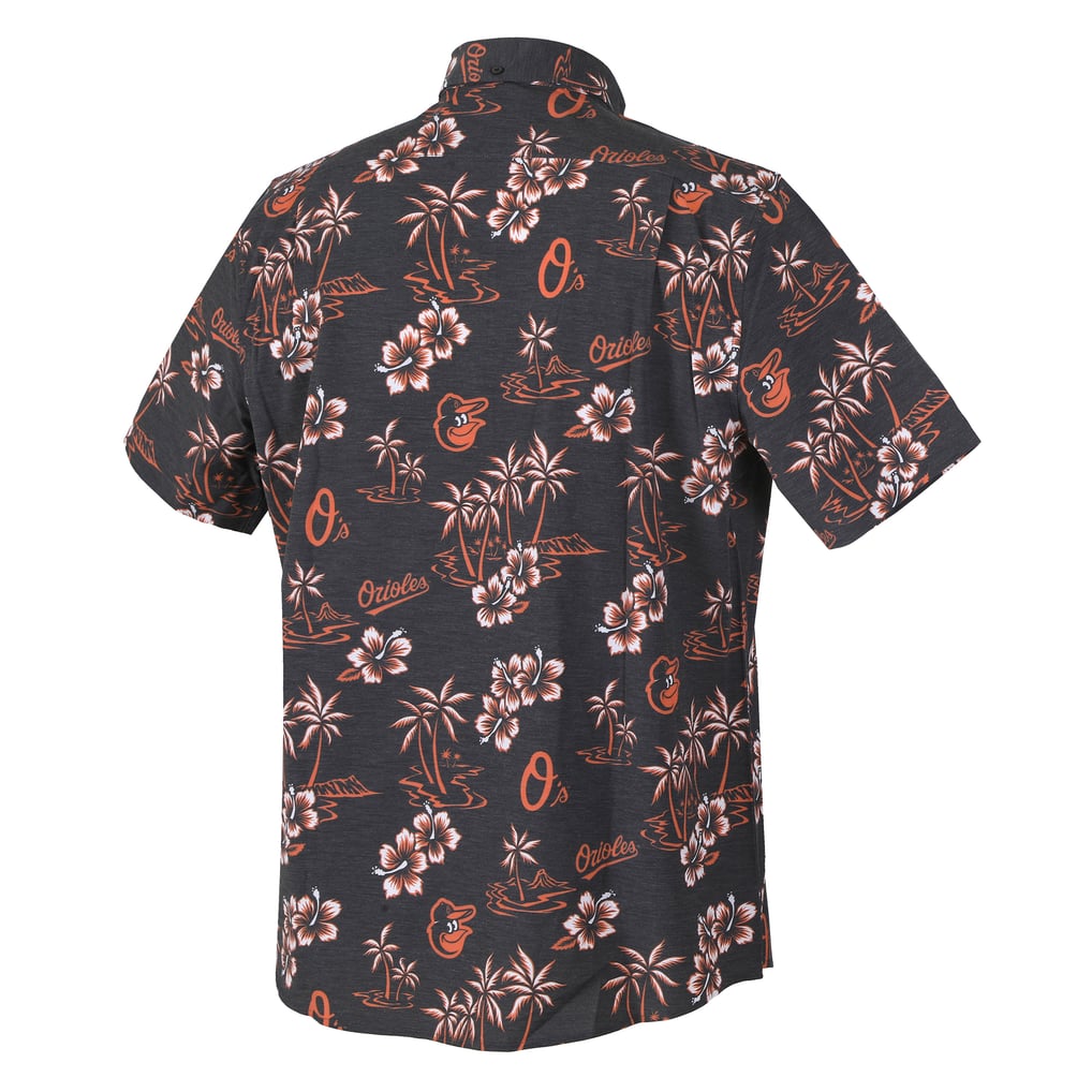  Baltimore Orioles Reyn Spooner Kekai Performance Button-Up Top - Black